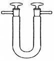 U形具支塞干燥管（玻棒、滴管、干燥管）